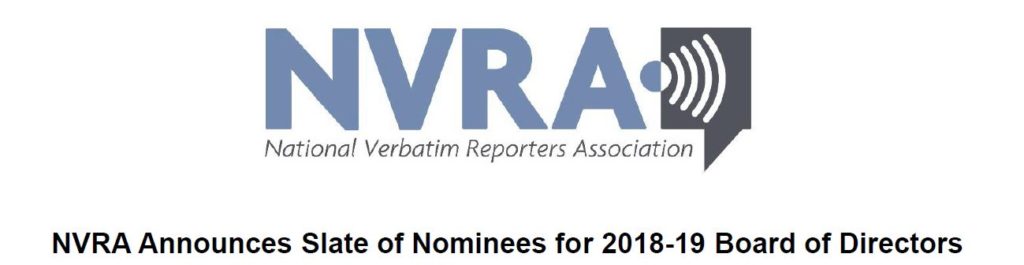 I am Excited to be Nominated for a Two-Year NVRA Directorship